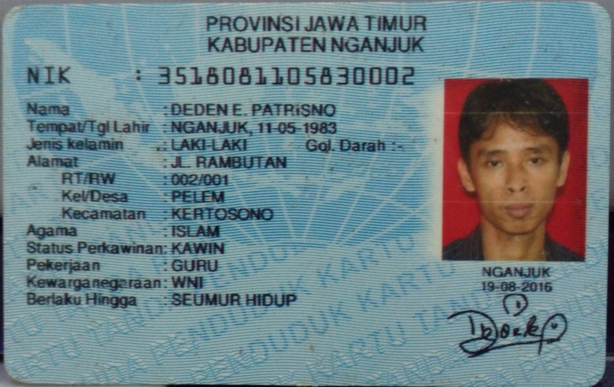 KTP DEDEN E. PATRISNO