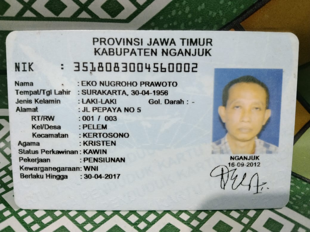 KTP EKO NUGROHO PRAWOTO