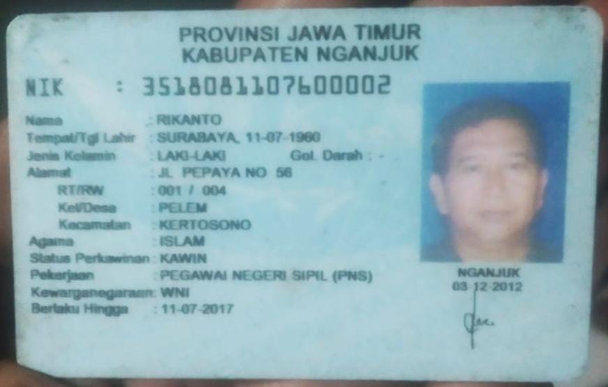 KTP RIKANTO
