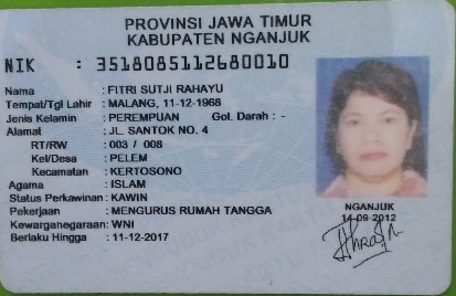 KTP FITRI SUTJI RAHAYU