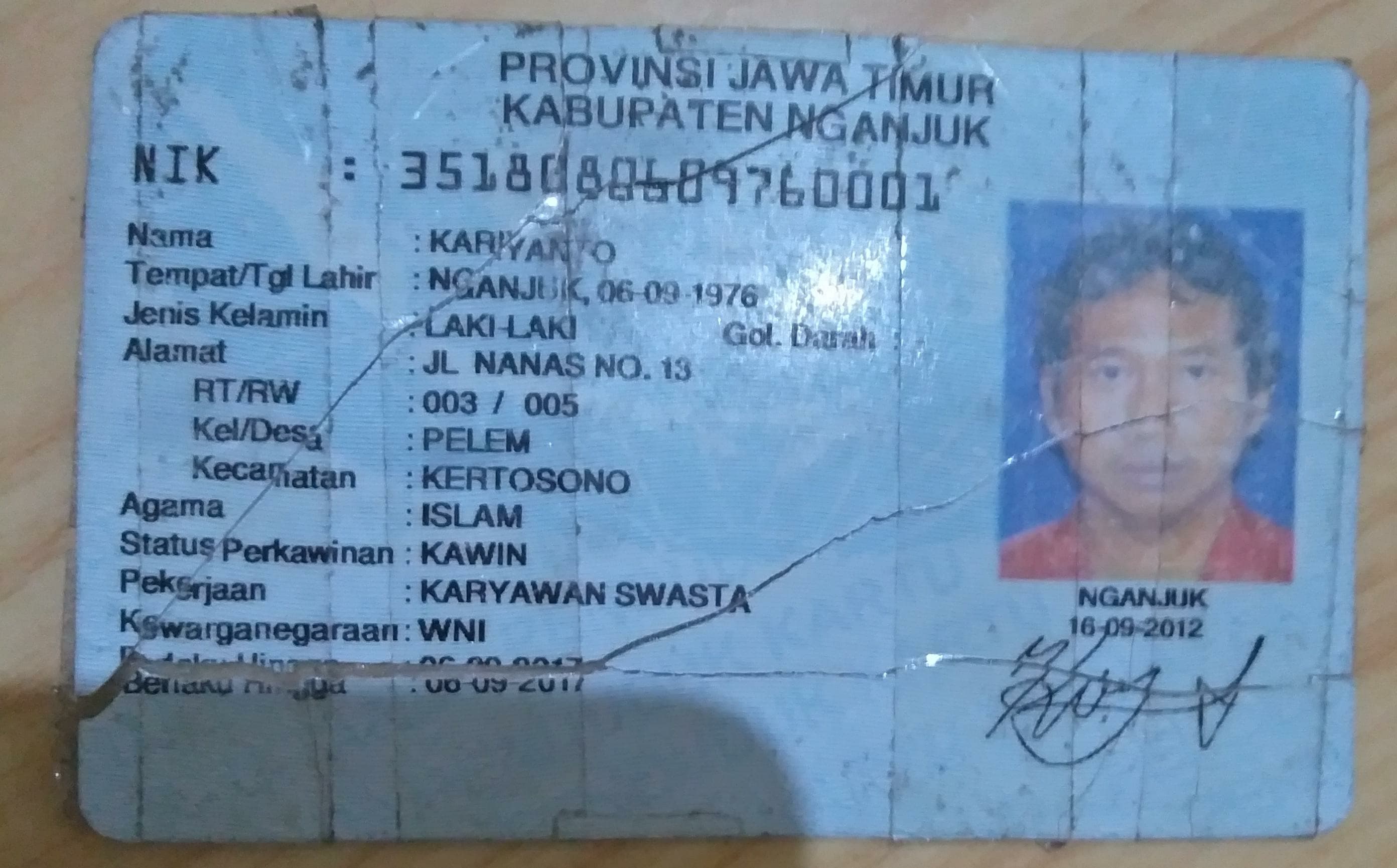 KTP KARIYANTO